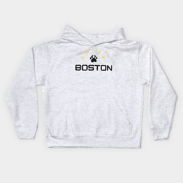 Boston Priiiide 07 Kids Hoodie by Very Simple Graph